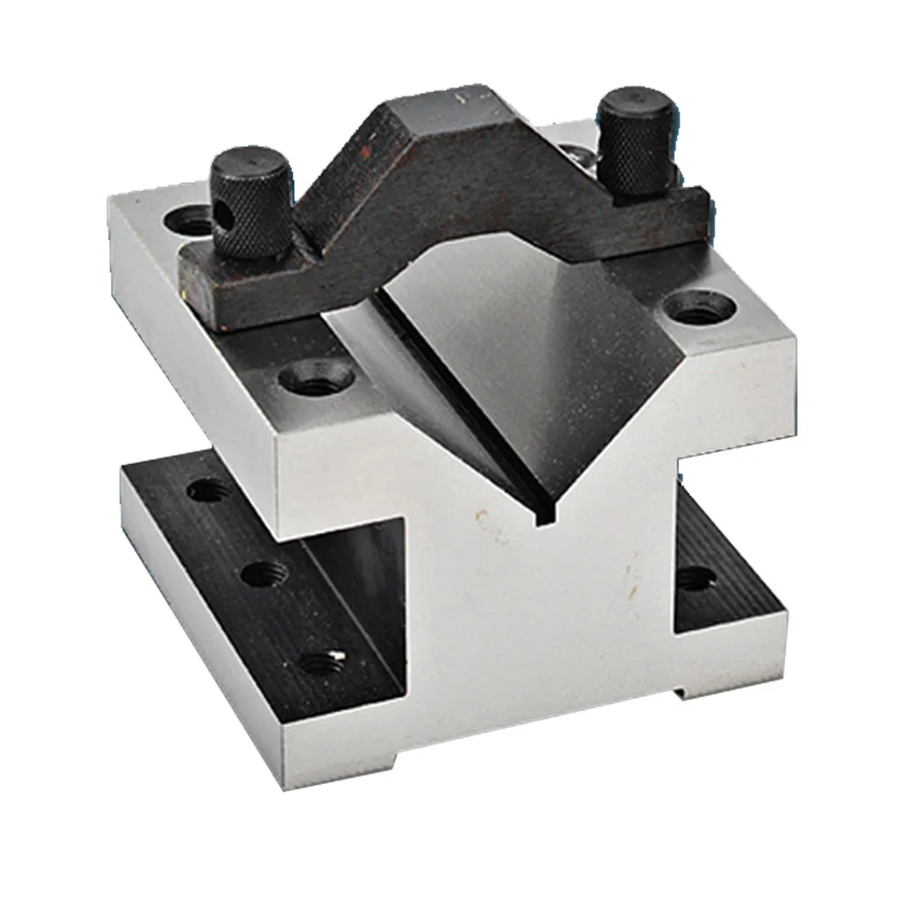 

Полезный высококачественный практичный V-образный зажим для блока набор для точного тестирования Инструмент V-образный блок с заземлением 90 °
