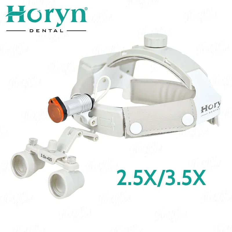 

Foshan Manufacturer den tal 3W 5W Headlight Wireless Maginfying Glasses den tal and Surgical Loupes