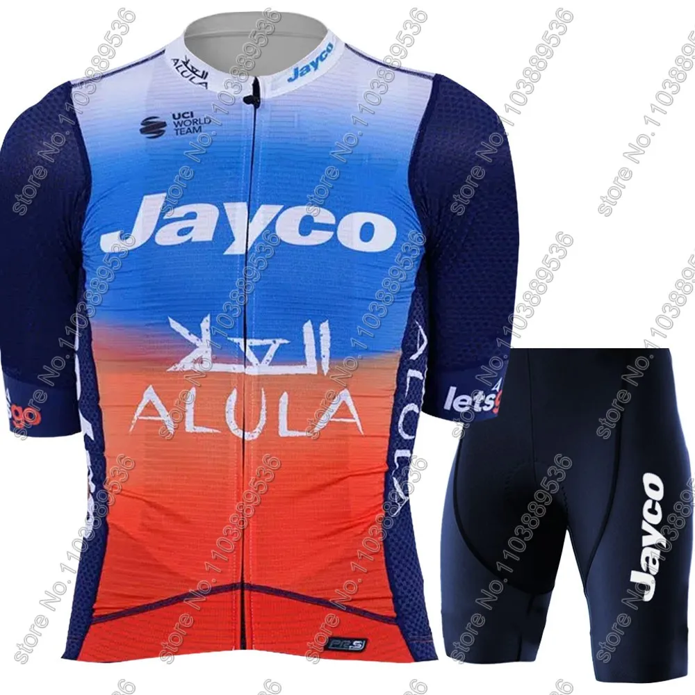 Jayco Alula サイクリングジャージ 2025 チームセット夏オーストラリア