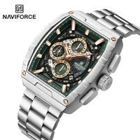 Reloj de Pulsera de Cuarzo NAVIFORCE de Lujo, Marca de Alta Gama, Reloj Cronógrafo Impermeable para Hombre, Reloj con Fecha Automática 2025