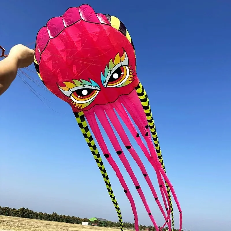 Free Shipping 800cm octopus kites for adults kites line professional wind kites factory garden toys sports papalote windsurfing