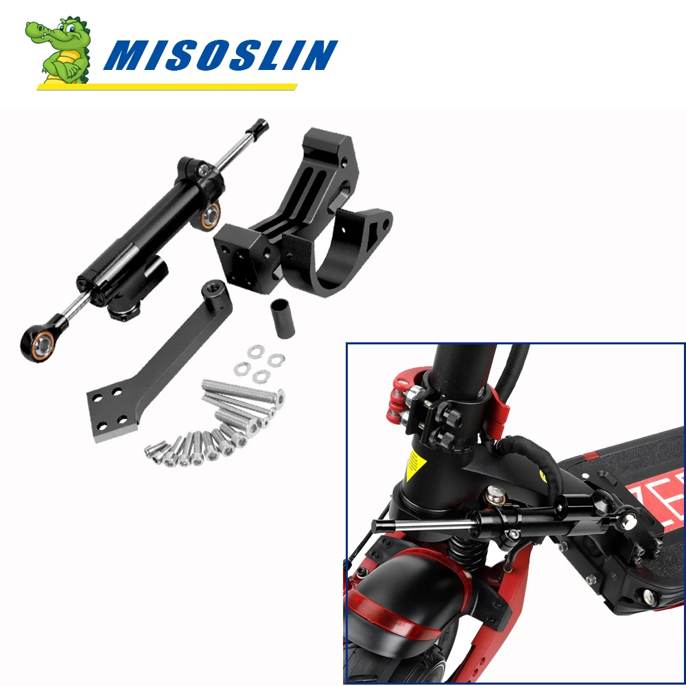 

Stabilizer Steering Damper Mounting Bracket Support Parts For Zero 10X Electric Scooter Aluminum Dampers Brackets Modification