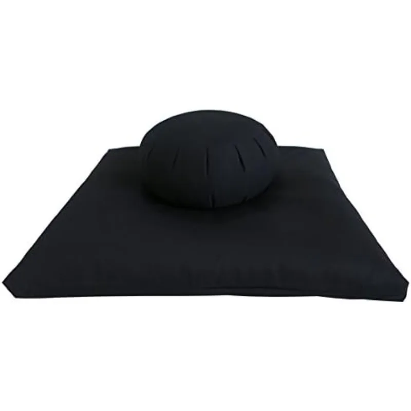 

Buckwheat Zafu and Zabuton Meditation Cushion Set (2pc)