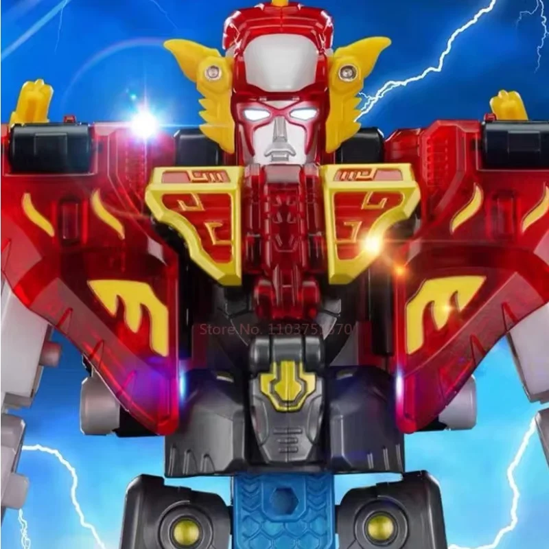 

New Hot 52toys Beast Box Anime Figure Sacred Power Robot Figure Four Forms Combine Gk Statue Figurine Model Collection Toys Gift
