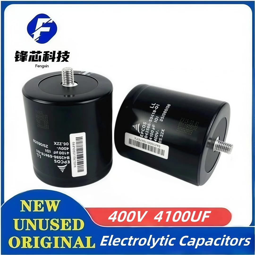 

400V 4100UF EPCOS Aluminum Electrolytic Capacitor Inverter Welder 400V4100UF Screw Foot Bolt Capacitor