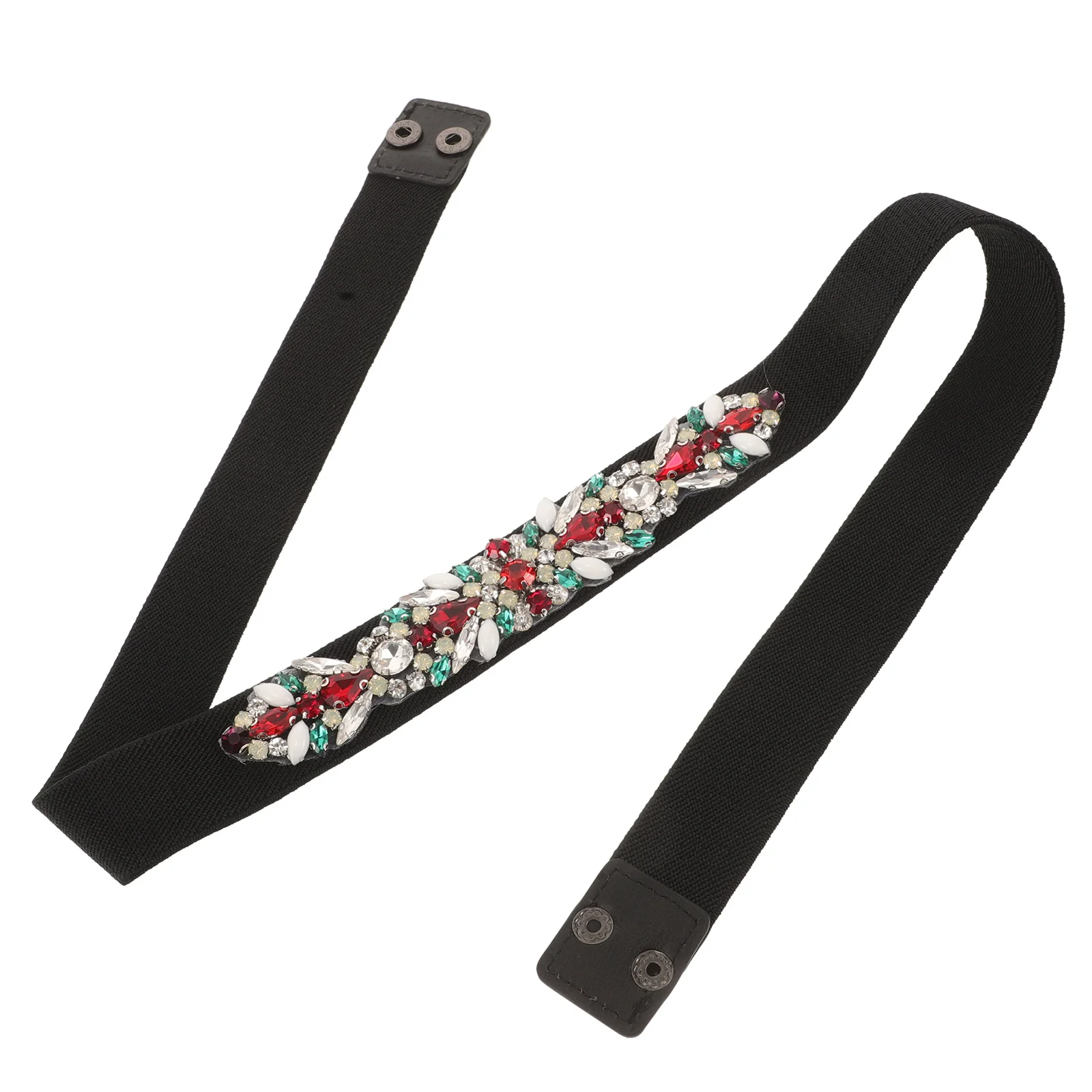 حجر الراين مطرز تمتد حزام الخصر كريستال مطاطا نحيل حزام لفساتين الزفاف فساتين السهرة أحزمة كريستال الحزب #3