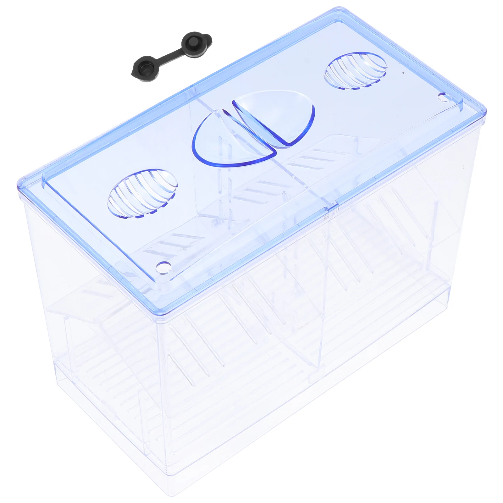 

2-layer Fish Hatching Container Double-layer Isolation Box Breeding Tank Fry Incubator Plastic