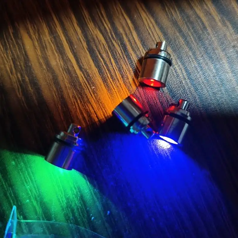 6 stks Miniatuur Led Lamp Model Lichtgevende Licht Metalen Speelgoed voor Diy Model Maken/Huis Decoratie/Diorama Met Batterijen
