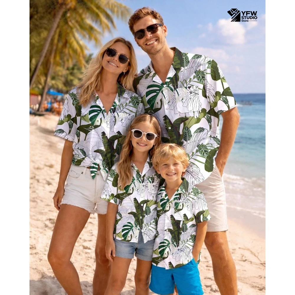 Plant Parental - Hawai Men's Family Wear Beach Shirt