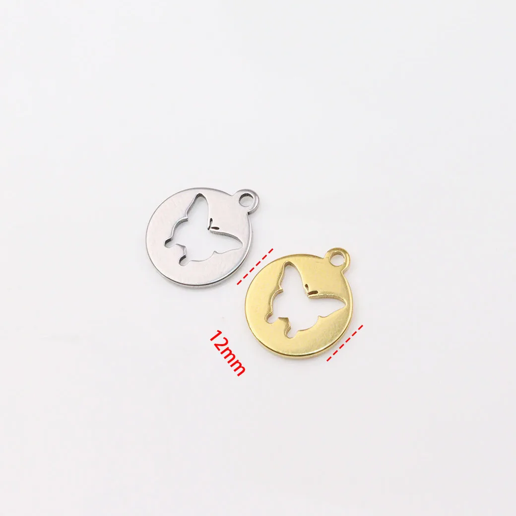 10pcs 25*10mm Stainless Steel Pretty Gun Jewelry Charms Pendant DIY Necklace Earrings Bracelets Unfading Colorless 2 Colors