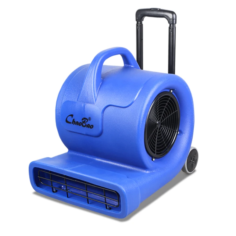 Blue high power with tie rod carpet floor dryer hotel shopping mall cleaning equipment industrial household commercial blower