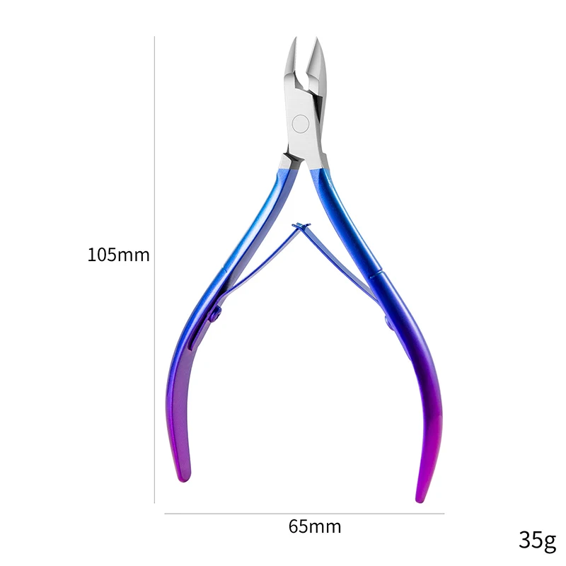 Nail Art Cuticle Nipper Scissors Stainless Steel Manicure Nail Clipper Dead Skin Remover Pedicure Eagle Beak Pliers Cutter Tool