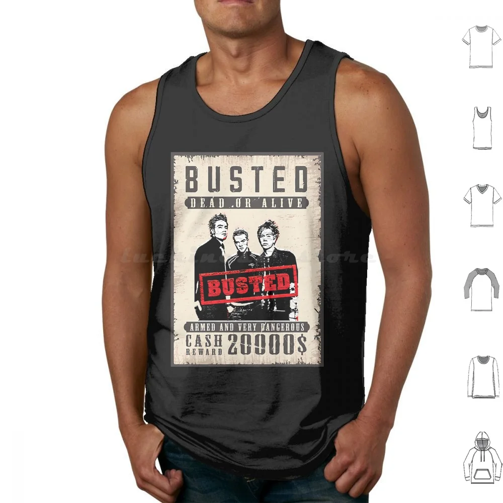 Busted Tank Tops Print Cotton Busted Band Busted Tour Busted Music Band Mcbusted Busted Album Busted Tour 2023 Busted Song