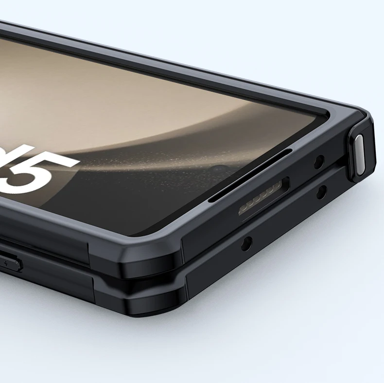 Xundd für Samsung Galaxy Z Fold 3, 4, 5, 6-fach, 7, faltbare Hülle, Airbag, Anti-Drop-Kamera, schützt Acryl- und TPU-Abdeckung – Detail 10