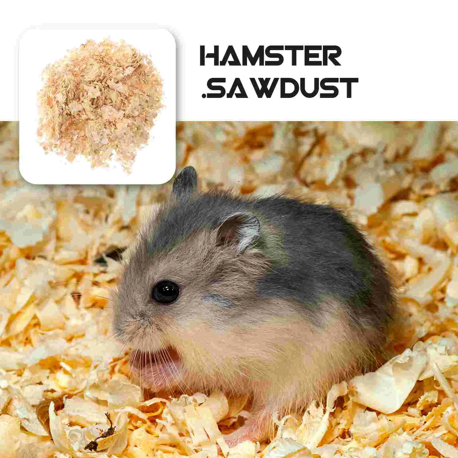 Hamster Sawdust Bedding Pet Paper for Small Animals Supplies Shavings Wood Chips Wooden Natural