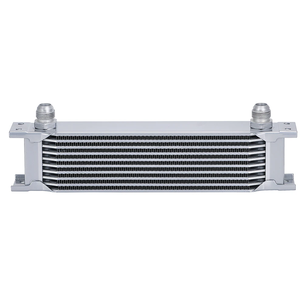 AN10 Aluminium Radiator 10/13/15/16/19/25/30 Rij Britse Type Auto Motoroliekoeler Koeling Radiator Vervanging Universele Koeler