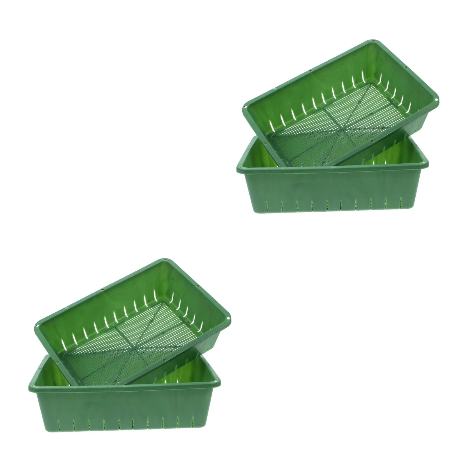 4 pezzi vassoi per piante vassoio per germogliazione uso quotidiano vassoio per coltivazione di piante vassoio per piantare accessori piante vassoio per coltivazione piantare supp