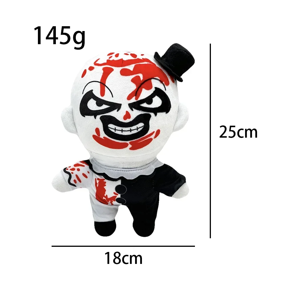 Erschreckender 3 Plüsch Clown Plüsch tier beängstigend Stofftiere Spielzeug Kinder Halloween Geschenk 25cm