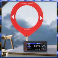 LJL SI4732 All Band Radio Receiver 0.5-108Mhz FM AM SSB LSB USB ESP32-S3 Radio  SW MW VHF Radio With Antenna Blue