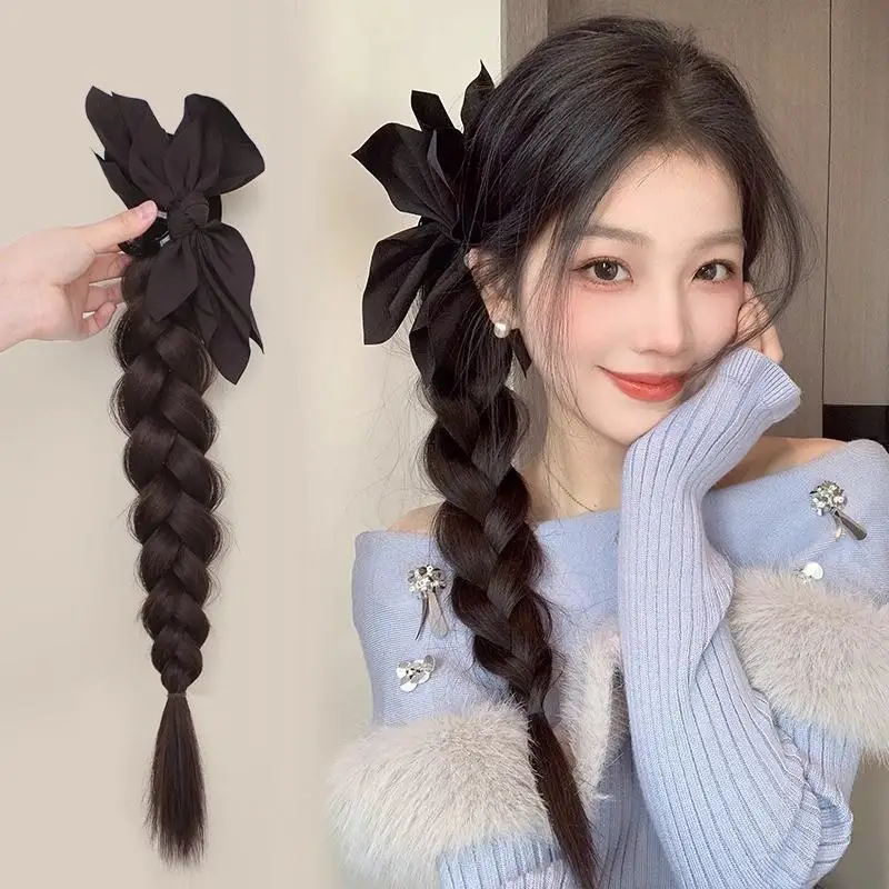Le Guide Ultime de la Queue de Cheval Synthétique avec Nœud Maîtriser l'Art du Style Pauline pour une Coiffure Instantanée
