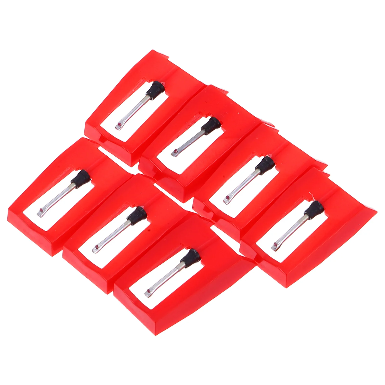 

7pcs Turntable Stylus Replacement: High Precision Vinyl Record Player Needle For Phonograph Models Easy Install Dj Equipment