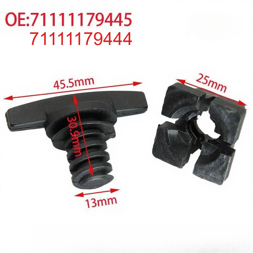 71111179444 Rändelschraube und Mutter für Original-Werkzeugkasten für BMW E46 E34 E39 E38 71111179445
