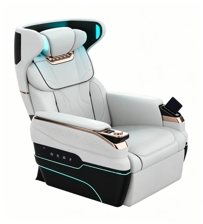 Safety Certified Complete Car Seat Assembly ISO Standard Durable PVC Leather Car Seat for Global Automotive Modification MPV