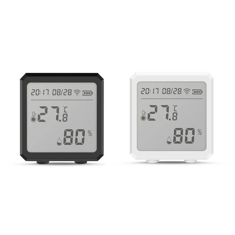 

Tuya WIFI Temperature Humidity Detector Sensor Smart Link Tuya Multifunction Temperature And Humidity Detector