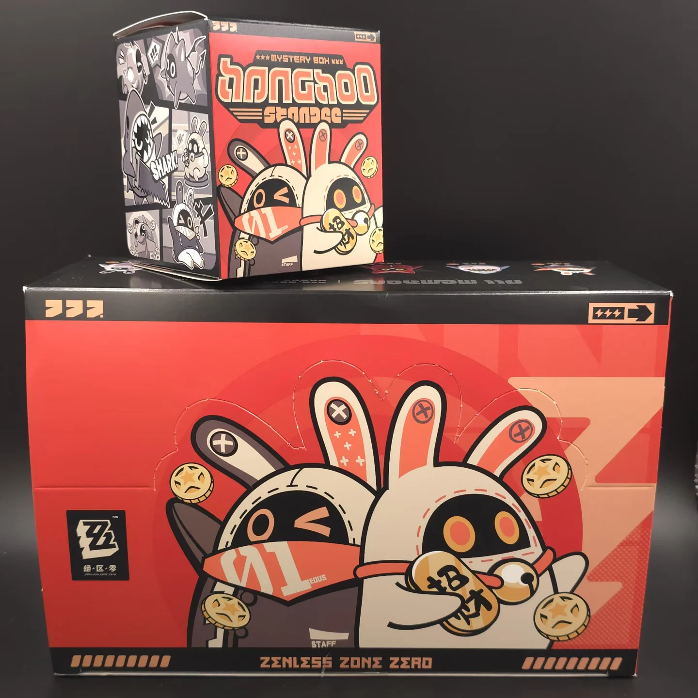 Original Zenless Zone Zero Cool Bangboo Standee Series Blind Box 2.0 Collectible Action Figure Desktop Ornament For Anime Fans