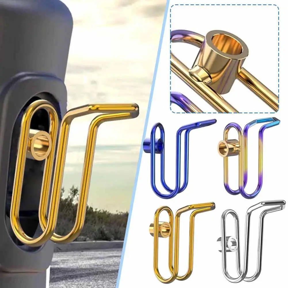 Steel Motorcycle Helmet Hook Electrical Hook 4 Holder Hanger Electrical Bike Scooter Helmet Holder Helmet Accessories
