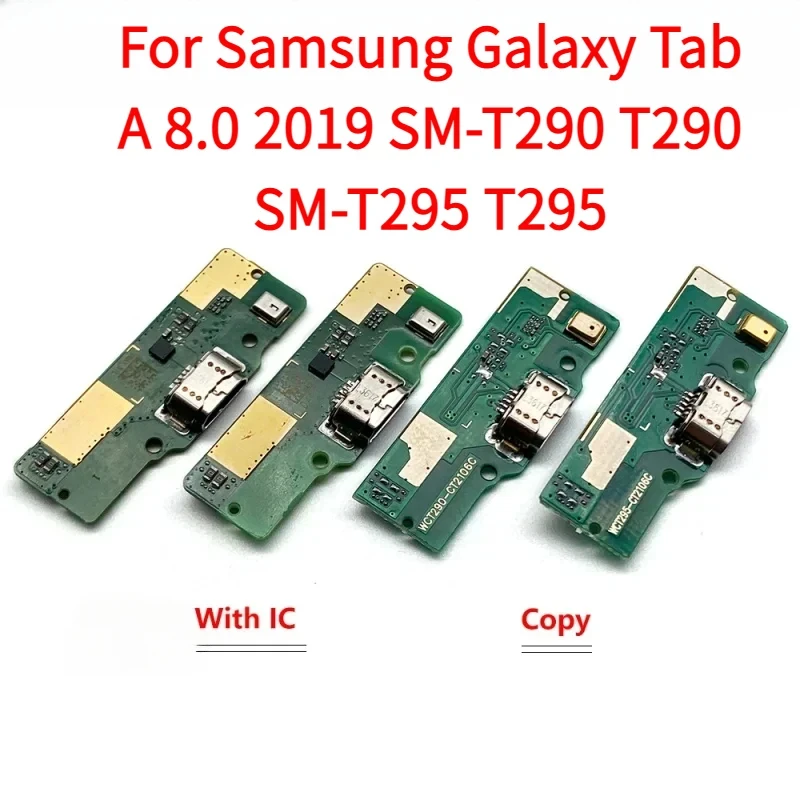 Charging Dock Board For Samsung Galaxy Tab A 8.0 2019 SM-T290 T290 SM-T295 T295 Charger Port Connector Flex Cable