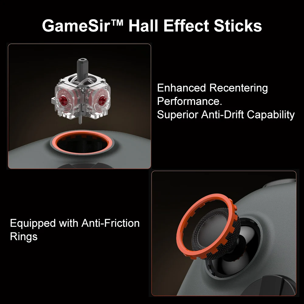 لوحة ألعاب GameSir X4 Aileron XBOX لأجهزة Android Cloud Gaming وحدة تحكم الهاتف الخليوي بلوتوث اتصال لاسلكي سلس RGB Light