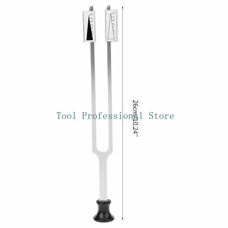 57QF Tunning Fork C 128 Hz/C 64Hz Tuning Vibration for Health DiagnosticTherapy Tool for Toxic Nerve Damage Impact-resistant