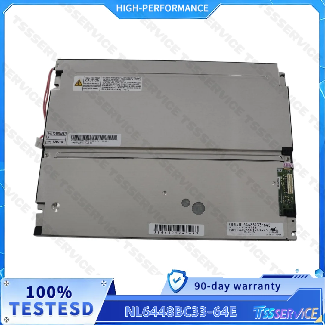 NL6448BC33-64E 10.4 inch 640*480 Resolution LCD panel fast shipping