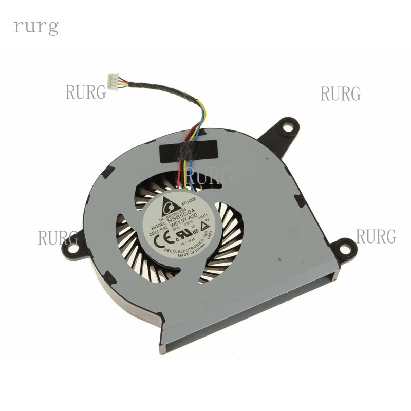 R+  For Dell OptiPlex 3050 CPU Desktop Cooling Fan W6Y9Y 0W6Y9Y CN-0W6Y9Y