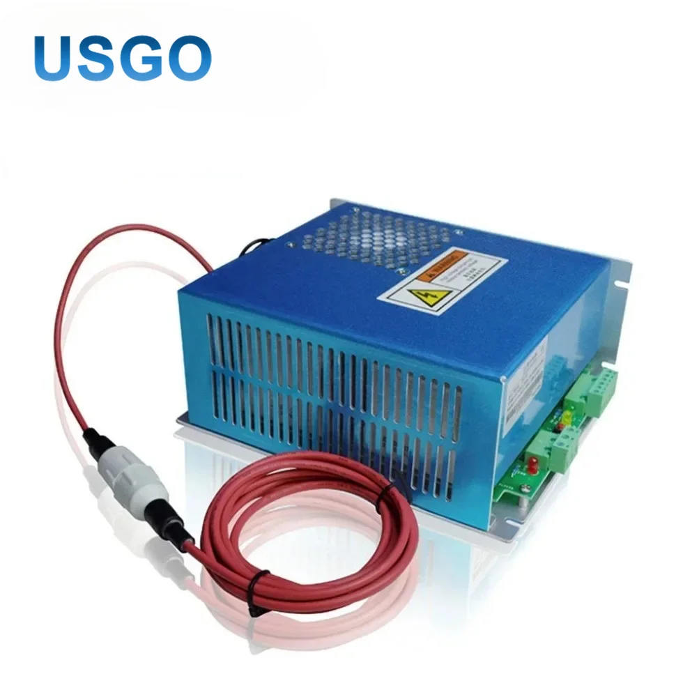 USGO Reci DY10 CO2 Laser Power Supply 80W-100W for Reci W2 S2 Z2 Glass Laser Tube Engraving Cutting Machine 110V 220V