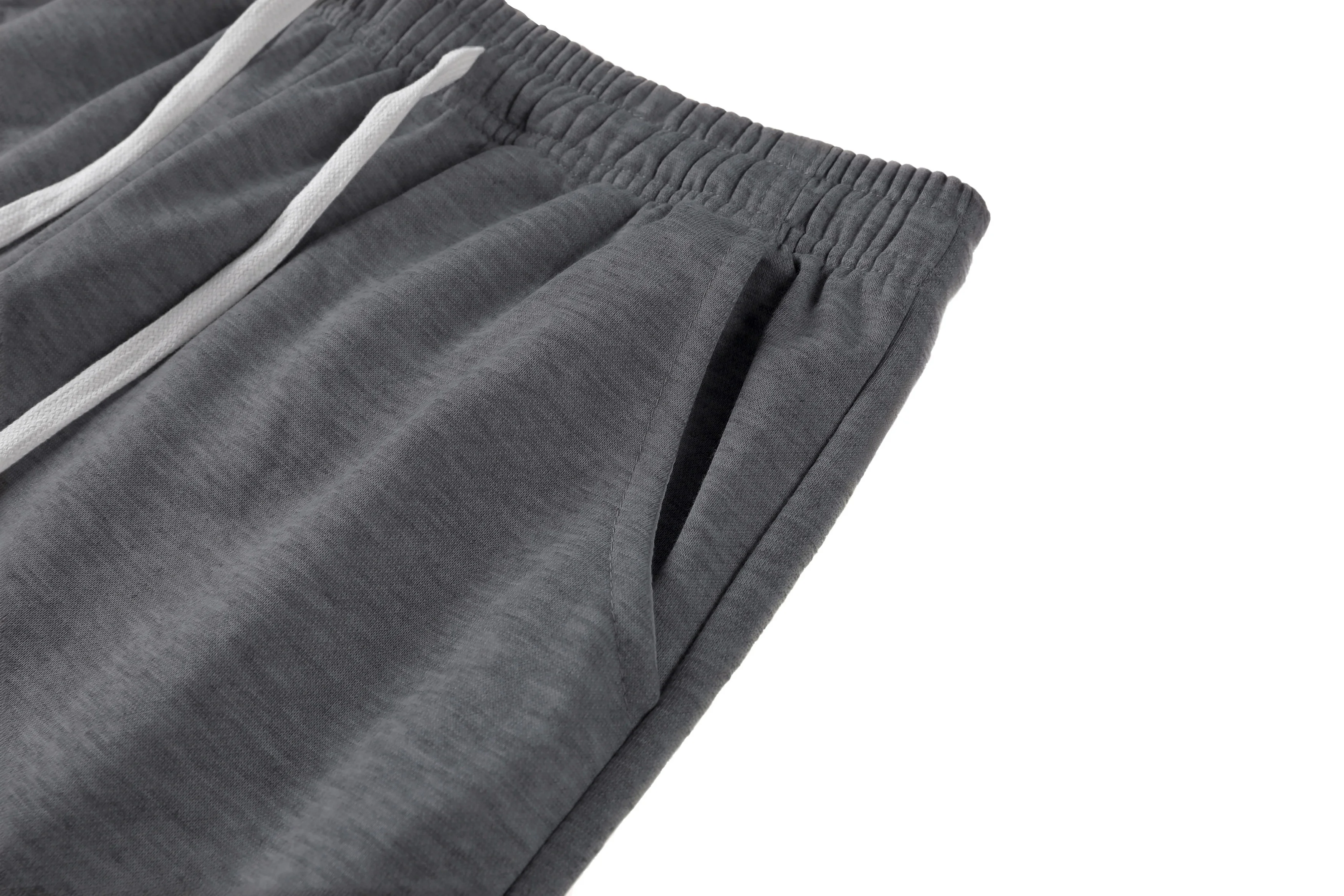 2 Stück Herren-Sport- und Funktionshosen für Frühling und Herbst, Herren-Fitnessbekleidung, Arbeitskleidung, einfarbige Hosen. – Detail 7
