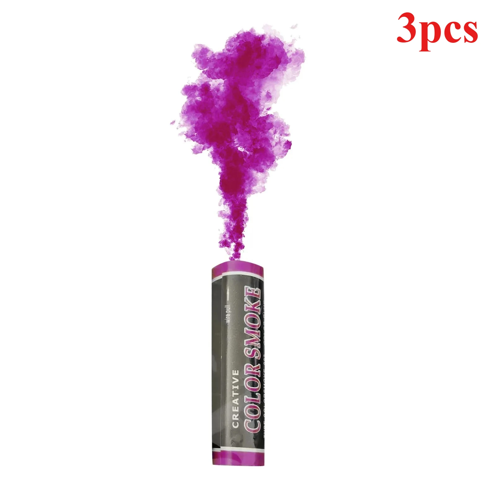 3/5/10pcs Colorful Smokes Fog Handheld Smoke Tube Wedding Creativity Smoke-Stick Atmosphere Prop Party Decor Photography Use image 3