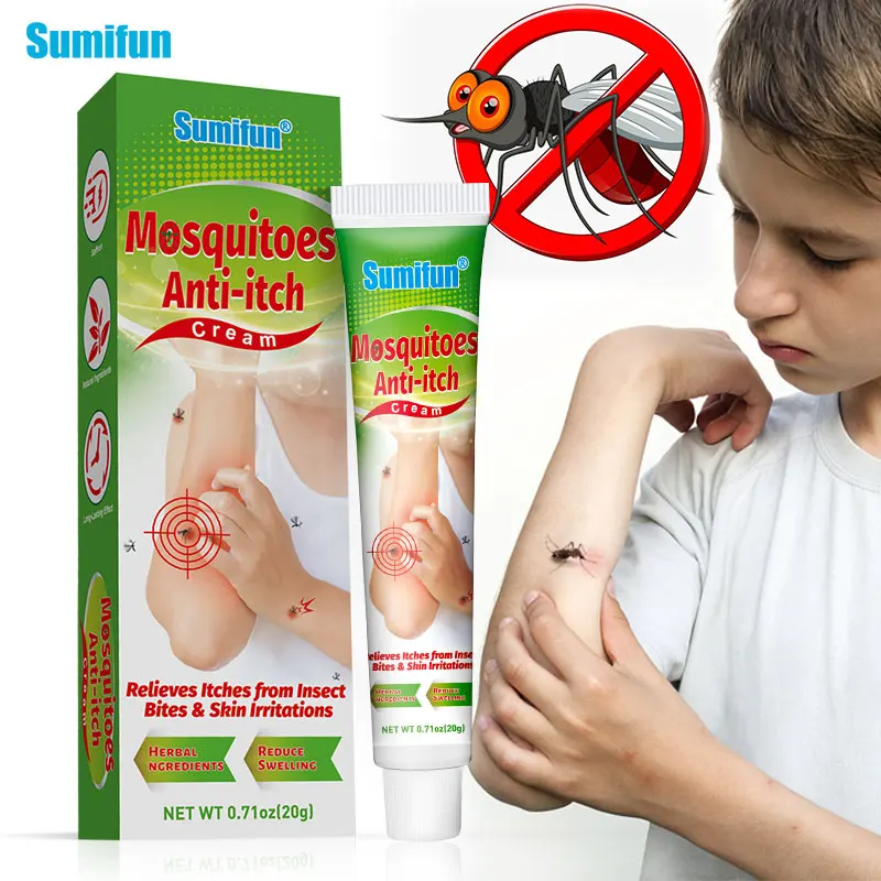 

1/3Pcs Anti-Itching Cream Itchy Skin Allergy Dermatitis Eczema Treatment Hives Mosquito Bite Antibacterial Health Skin Care