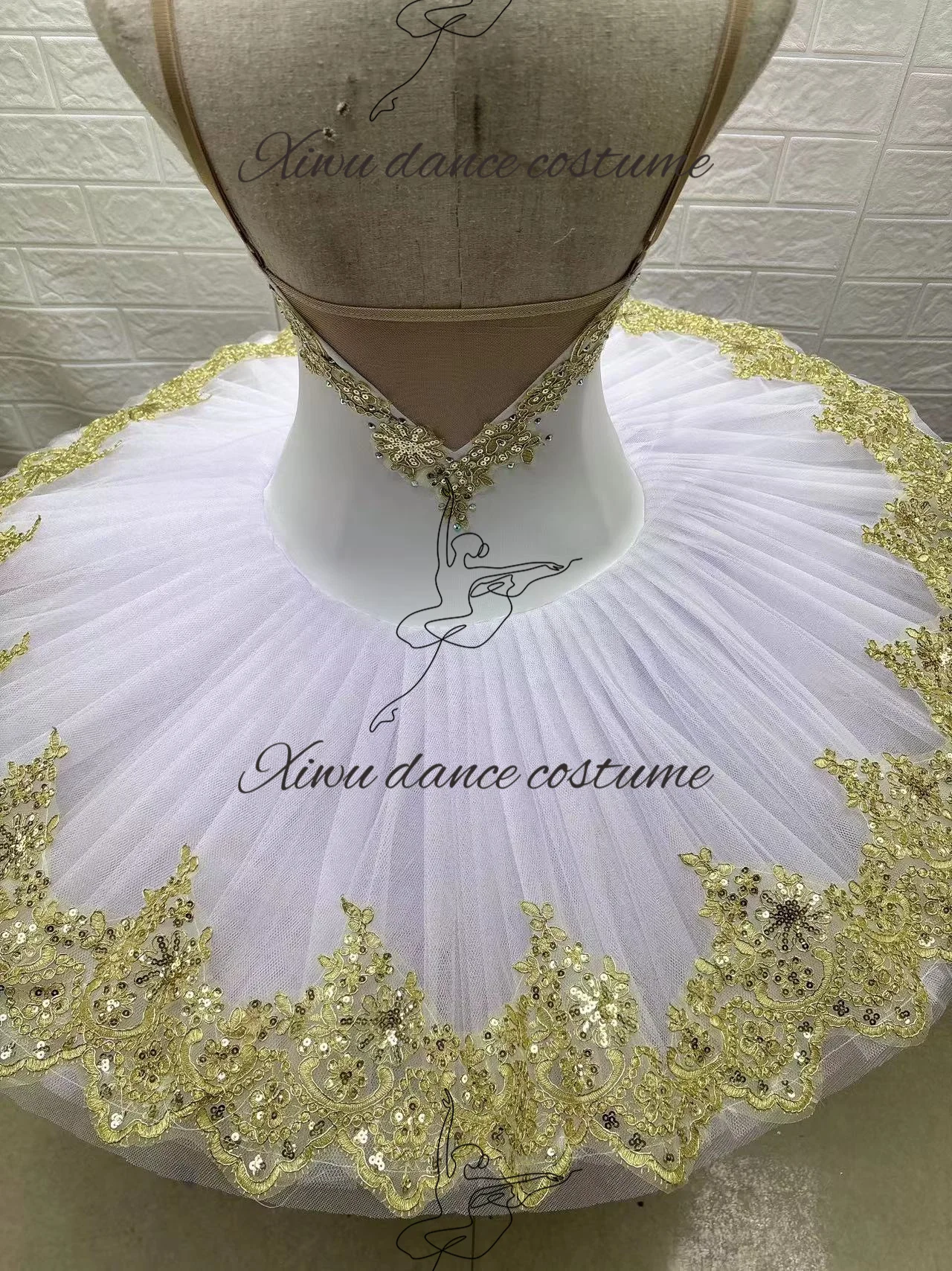 Professional high-quality custom-size ballet performance ballet costume high-end competition ballet dress