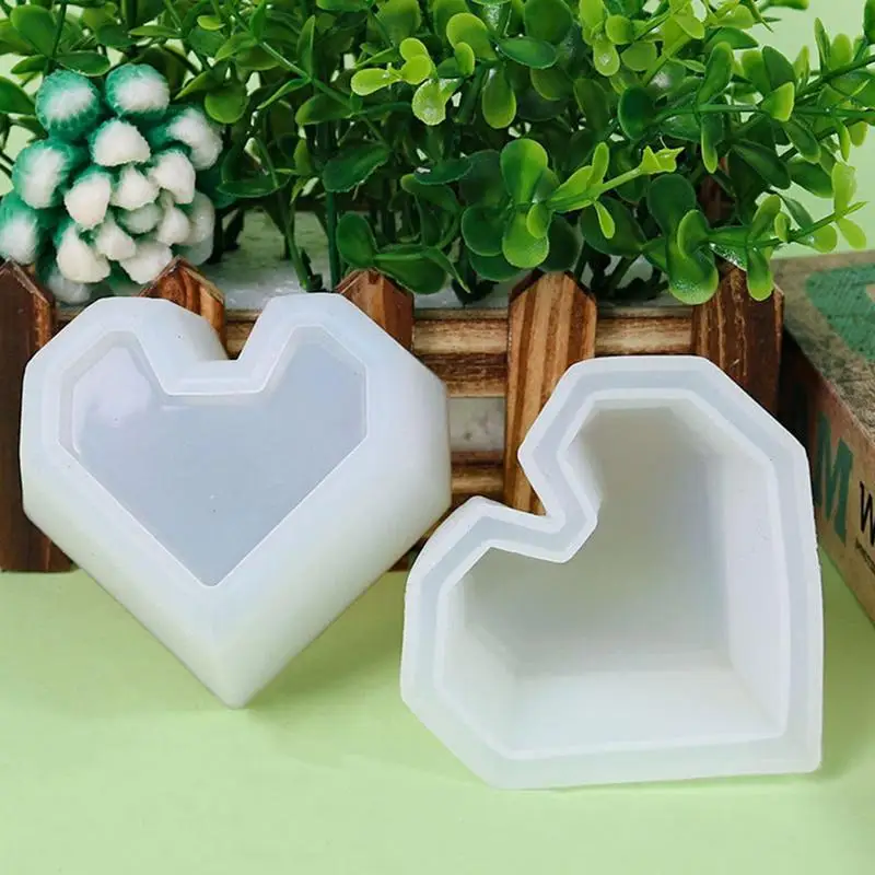 Flower Pot Mold 3D Decorative Silicone Molds Concrete Flower Pots DIY Handcraft Planter Mold For Home Decor Create Stunning