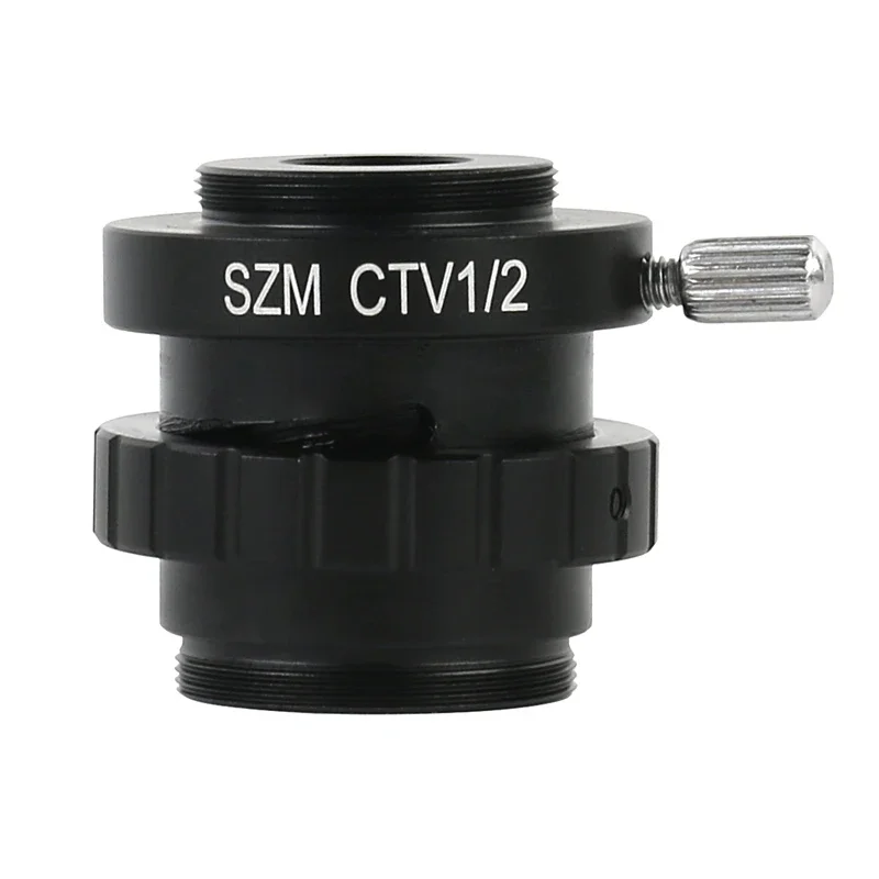 0.5X 0.35X 1X C-Mount Lens SZM SZN 1/2 1/3 CTV Adapter For Trinocular Stereo Microscope Replacement Accessories