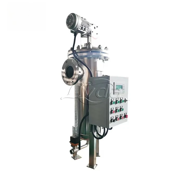

Industrial Filtration Equipment Automatic Self Cleaning Filter for Ink Coating Paint Emulsion High Viscosity Liquid