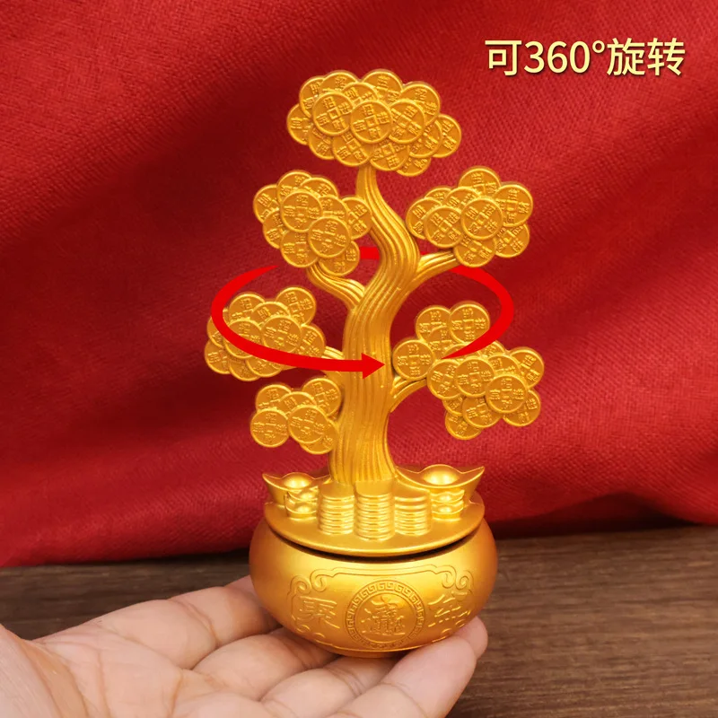 Yuanbao Prosperity Windmill Feng Shui Ornament Smooth Sailing Wealth Accumulation Small Gift for Stall Setup