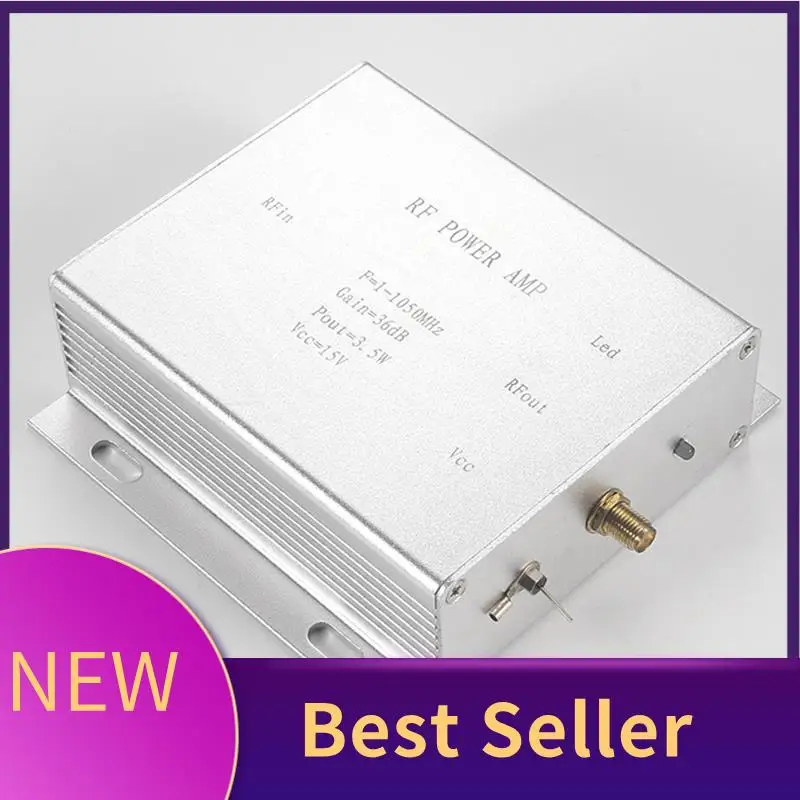 

HFES 1-1050Mhz 3.5W RF Power Amplifier For DTMB RF Ham Radio High-Efficiency Signal Booster
