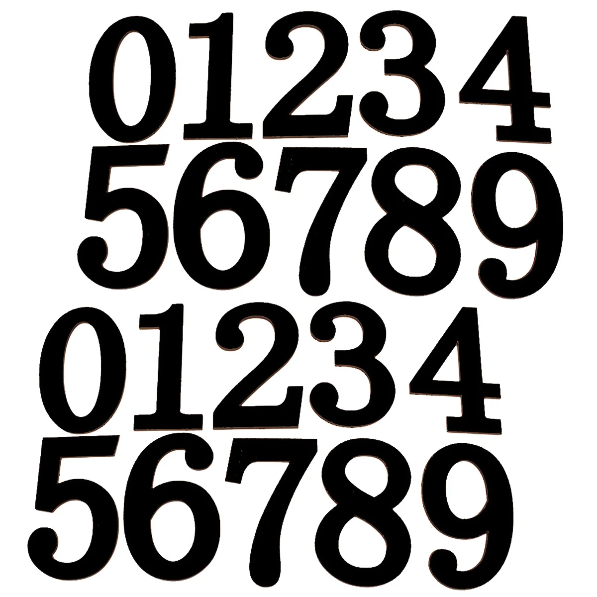 

Digital Patch Refrigerator Numbers Mathematics Toy Fridge Decor Kids Stickers Educational Tools Wood Material Long