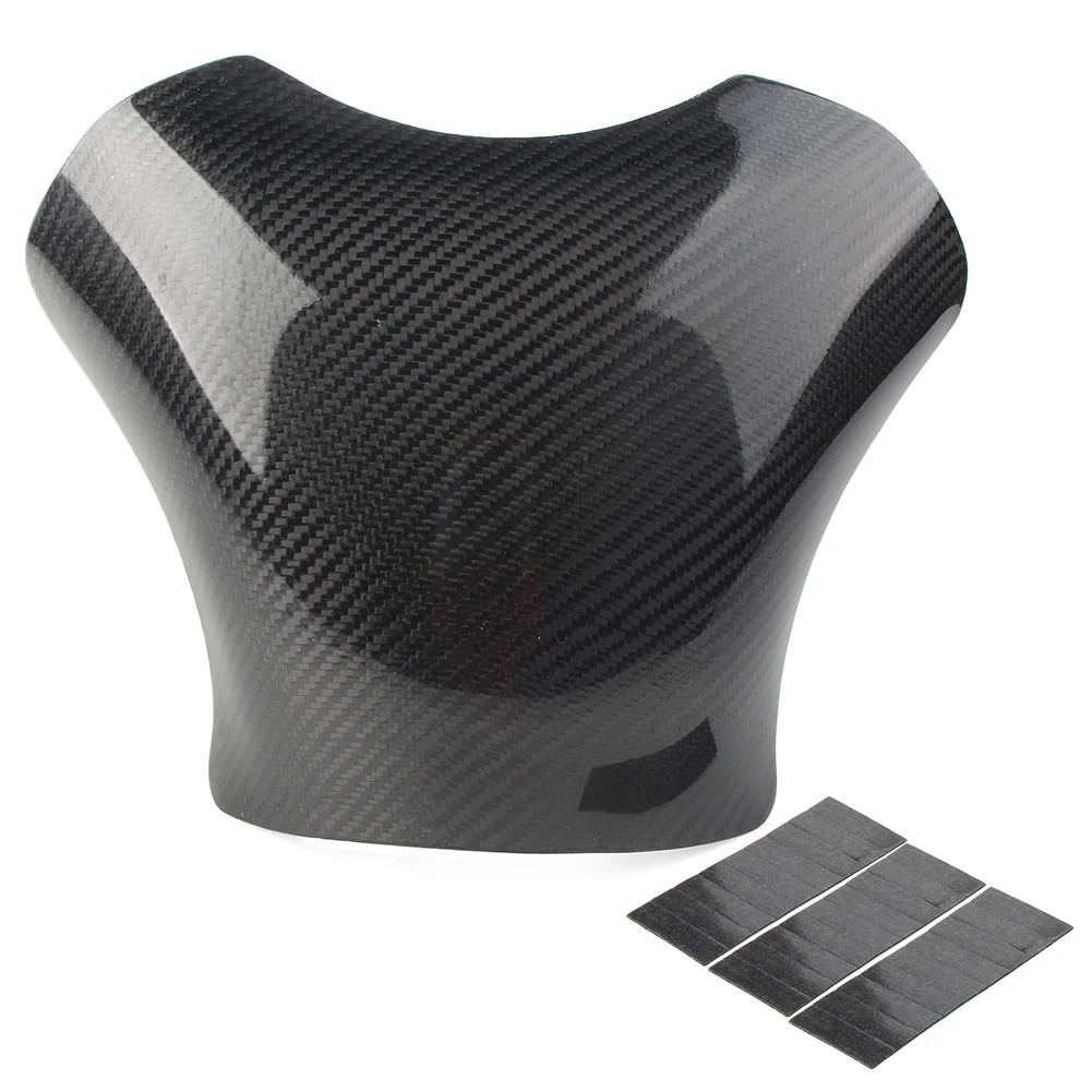 Carbon Fiber Motorcycle Gas Tank Cover Pad Protector for Kawasaki ZX-6R ZX6R ZX636 2003 2004 Accessories