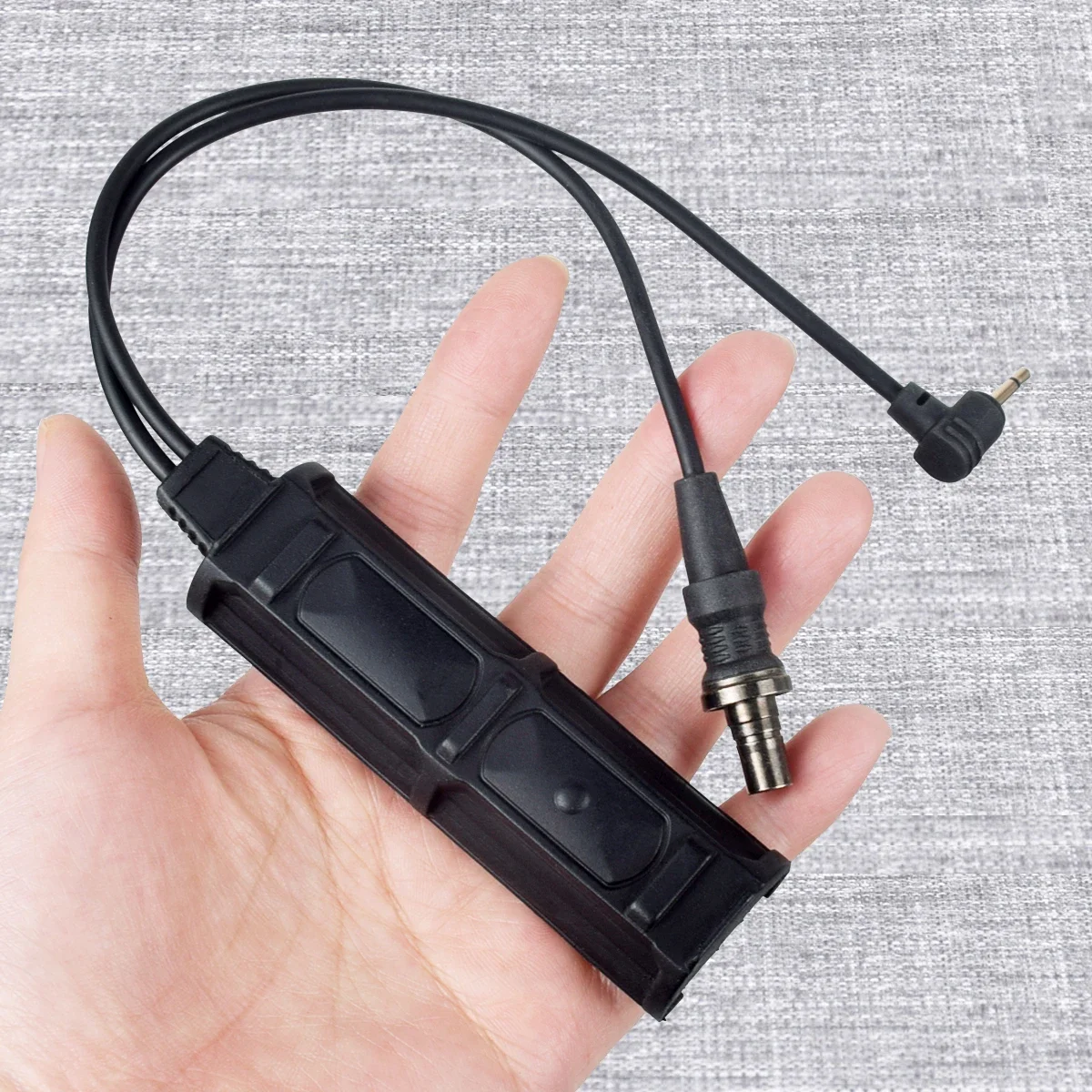 Interruptor de presión remoto táctico para linternas PEQ DBAL M300 M600