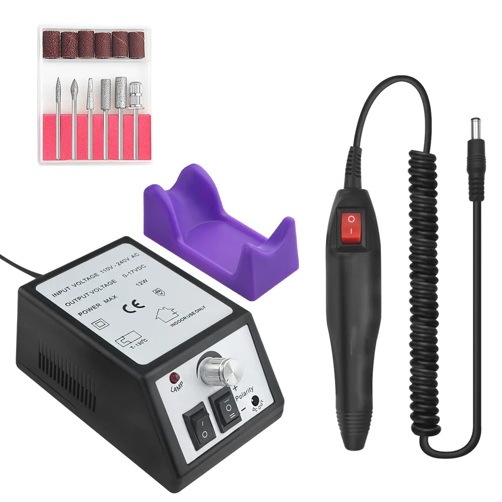 Electric Nail Drill Machine Nail Sander Gel Cuticle Remove Professional Manicure Drill Machine Set Nail Lathe File Polish Tool