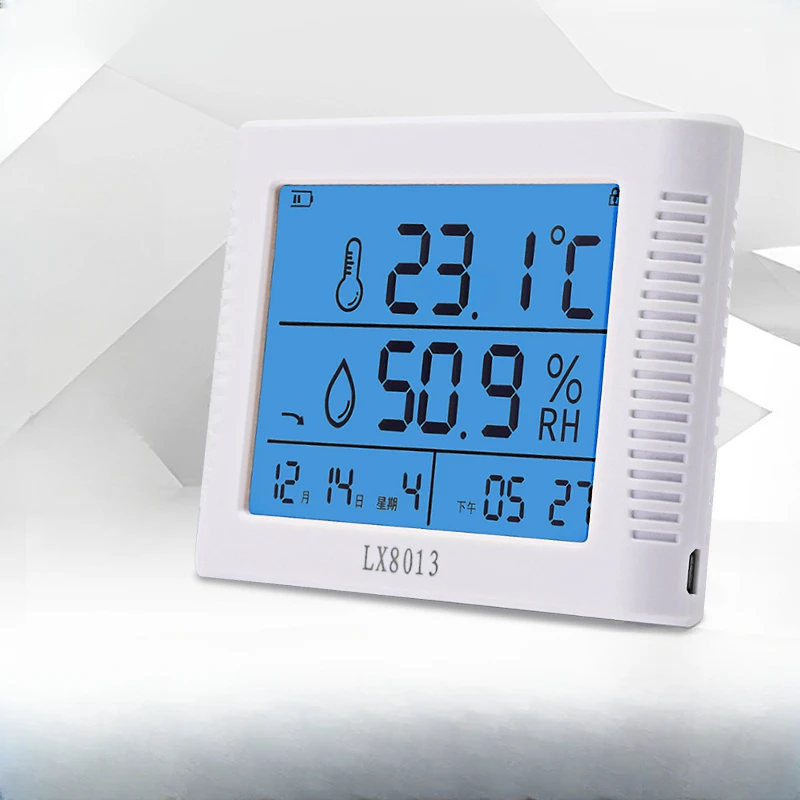 Electronic Temperature and Humidity Meter, Meter, Display Screen, Instrument, Laboratory, Industrial Charging Temperature